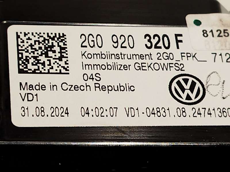 Recambio de cuadro instrumentos para volkswagen taigo (cs1) 1.5 tsi referencia OEM IAM 2G0920320F - Blanco 6