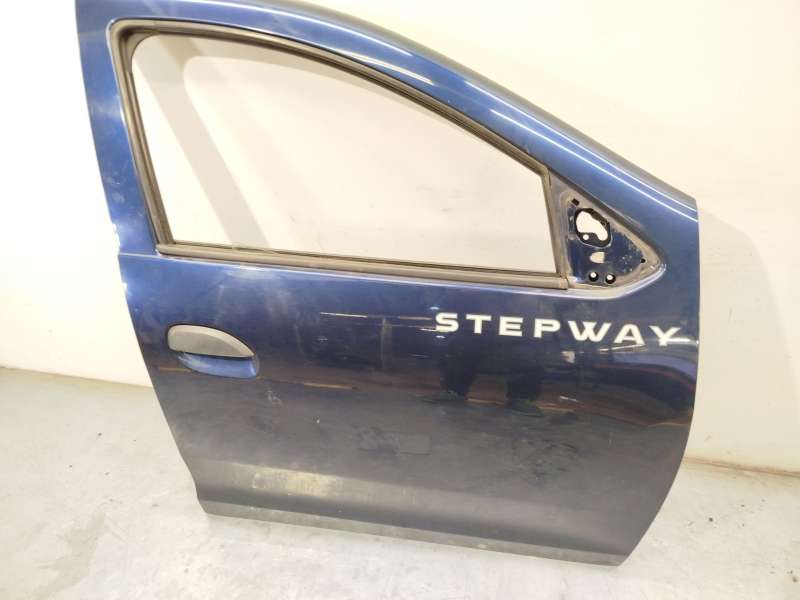 Recambio de puerta delantera derecha para dacia sandero ii (b8_) 1.0 sce 75 (b8jc, b8jd) referencia OEM IAM 801008681R - Azul 3
