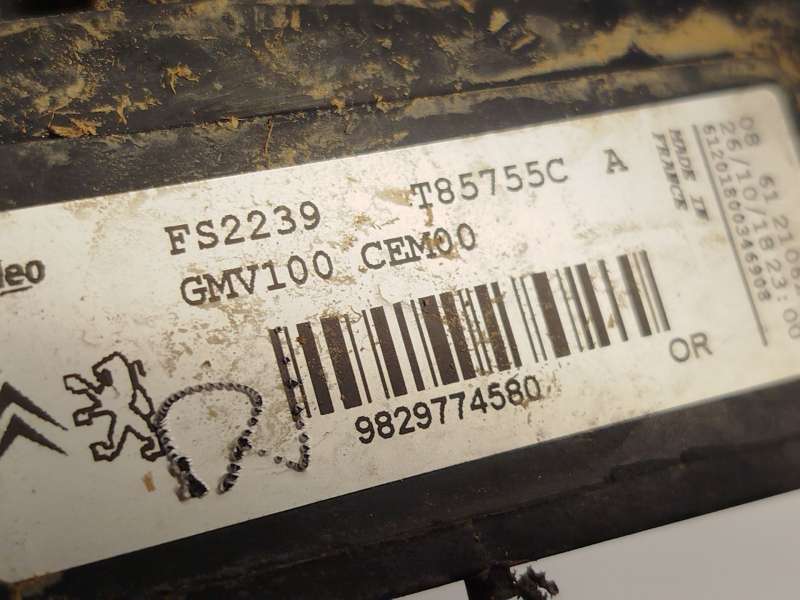 Recambio de electroventilador para peugeot 208 i (ca_, cc_) 1.2 vti 82 referencia OEM IAM 9829774580 4