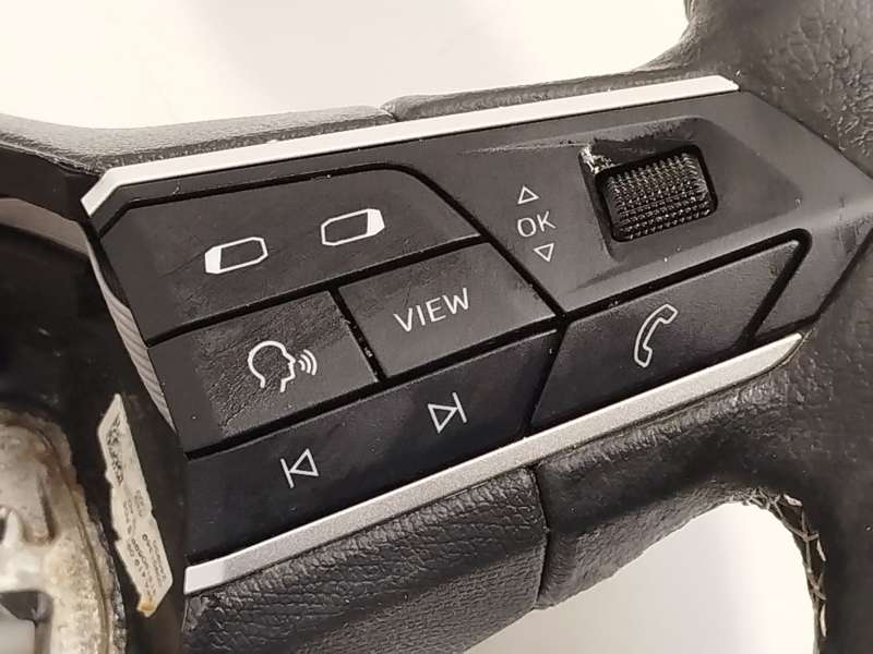 Recambio de volante para seat ibiza v (kj1, kjg) 1.0 tsi referencia OEM IAM 5FA419091BFOE - Blanco 5
