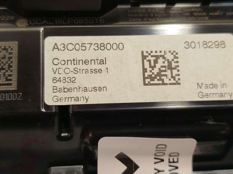Recambio de cuadro instrumentos para volkswagen t-roc (a11, d11) 1.5 tsi referencia OEM IAM 17A920320A  A3C05738000 - Blanco 7