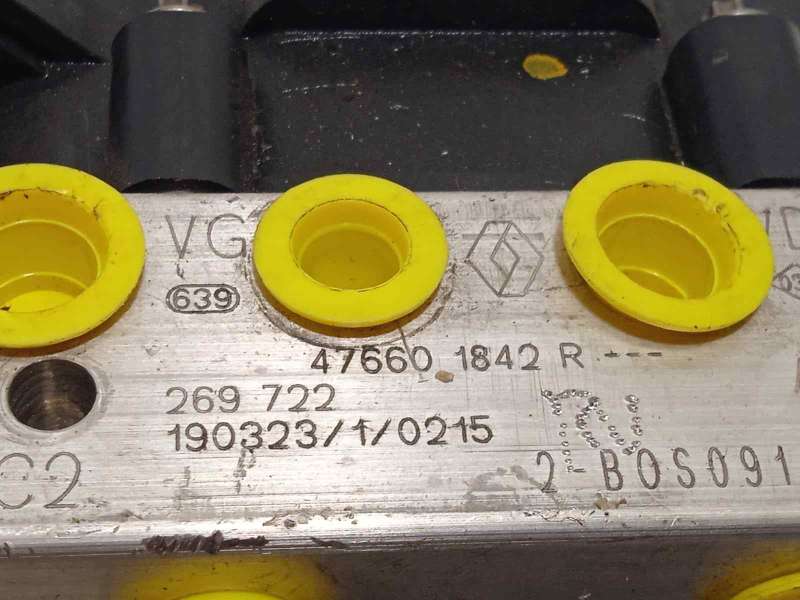 Recambio de abs para renault clio iv business referencia OEM IAM 476601842R 2265106455 269722 6