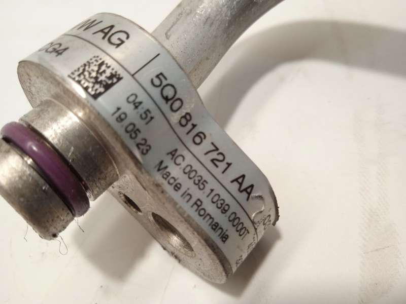 Recambio de tubos aire acondicionado para cupra formentor (km7, kmp) 1.5 tsi referencia OEM IAM 5Q0816721AA 3