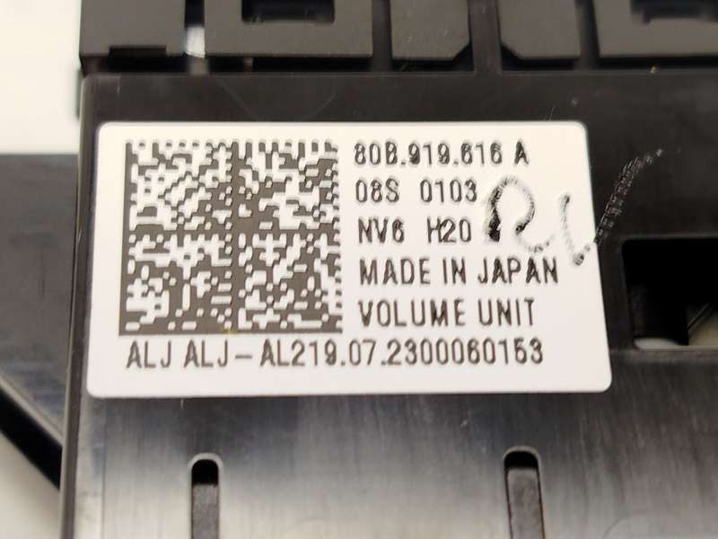 Recambio de interruptor para audi q5 sportback (fyt) 40 tdi quattro referencia OEM IAM 80B919616A - Negro 5