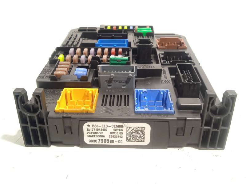 Recambio de caja reles / fusibles para peugeot 308 ii (lb_, lp_, lw_, lh_, l3_) 1.5 bluehdi 130 referencia OEM IAM 9830790580 17 - Gris 3