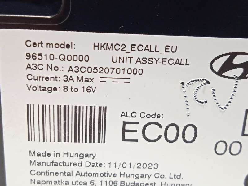 Recambio de modulo electronico para hyundai i20 iii (bc3, bi3) 1.2 referencia OEM IAM 96510Q0000 - Azul 4