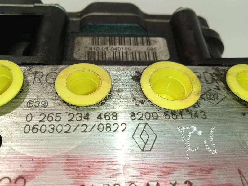 Recambio de abs para renault megane ii familiar dynamique referencia OEM IAM 8200551143  0265234468 6