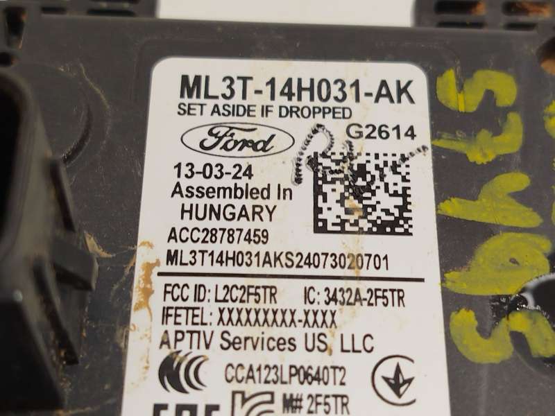 Recambio de modulo electronico para ford tourneo courier 1.0 ecoboost referencia OEM IAM ML3T14H031AK 2657693 ACC28787459 - Azul 4
