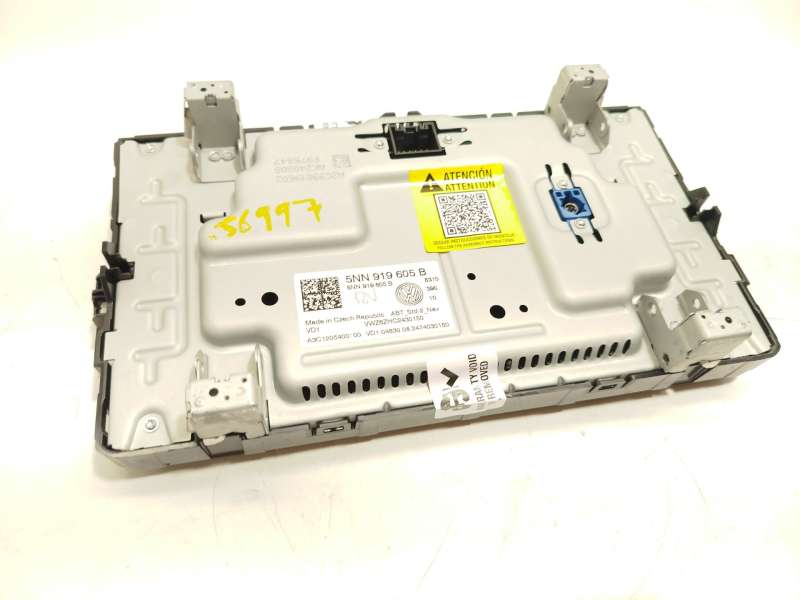 Recambio de pantalla multifuncion para volkswagen taigo (cs1) 1.5 tsi referencia OEM IAM 5NN919605B  A3C1205400100 - Blanco 5