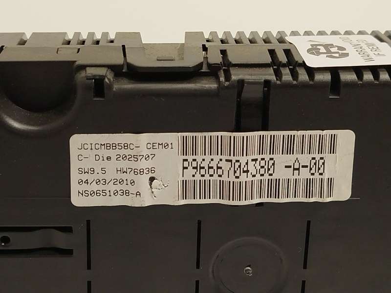 Recambio de cuadro instrumentos para citroën c4 grand picasso i (ua_) 1.6 hdi referencia OEM IAM 9666704380 P9666704380 NS065103 - Gris 6