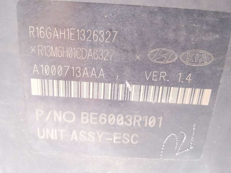 Recambio de abs para hyundai tucson tecno 2wd referencia OEM IAM 58920D7101 BE6003R101 80BH6013R101 4