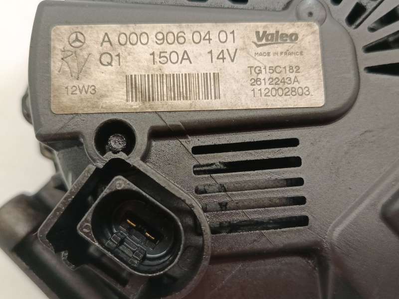 Recambio de alternador para mercedes-benz clase c (w204) c 220 cdi (204.002) referencia OEM IAM A0009060401 2612243A TG15C182 - Negro 5