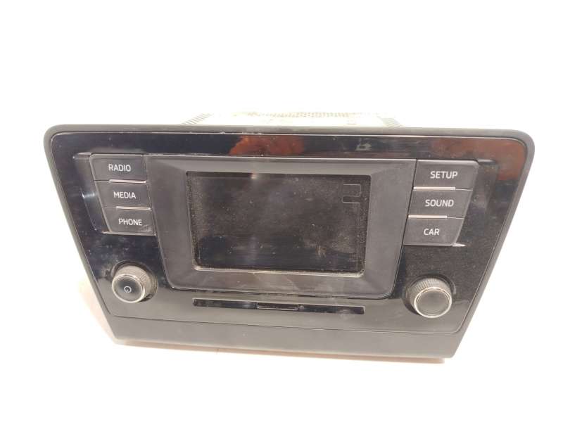 Recambio de sistema audio / radio cd para skoda rapid (nh3, nk3, nk6) 1.4 tdi referencia OEM IAM 5JA035871IZY  L52SK2 2