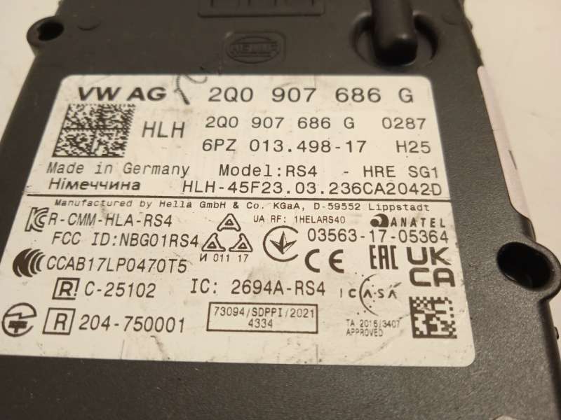 Recambio de modulo electronico para cupra formentor (km7, kmp) 1.5 tsi referencia OEM IAM 2Q0907686G 4