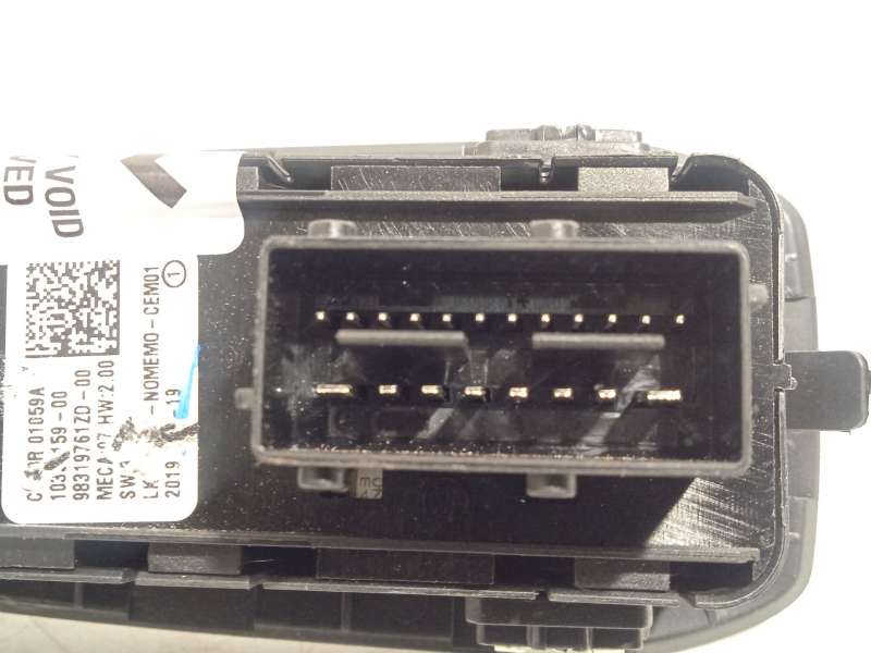 Recambio de mando elevalunas delantero izquierdo para peugeot 308 ii (lb_, lp_, lw_, lh_, l3_) 1.5 bluehdi 130 referencia OEM IA - Gris 4