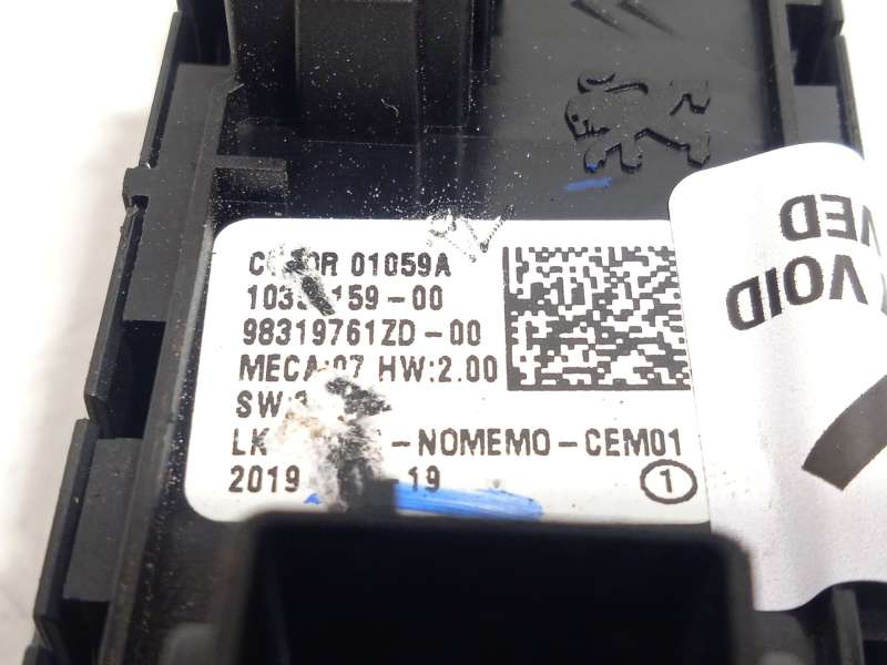 Recambio de mando elevalunas delantero izquierdo para peugeot 308 ii (lb_, lp_, lw_, lh_, l3_) 1.5 bluehdi 130 referencia OEM IA - Gris 5