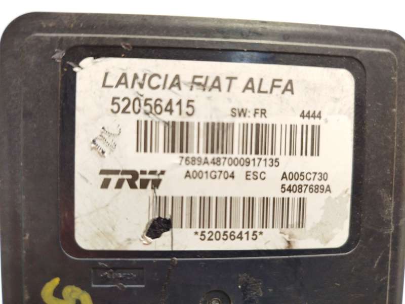 Recambio de abs para fiat 500l (351_, 352_) 1.6 d multijet (199lye1b) referencia OEM IAM 52056415 54087689A A005C730 5