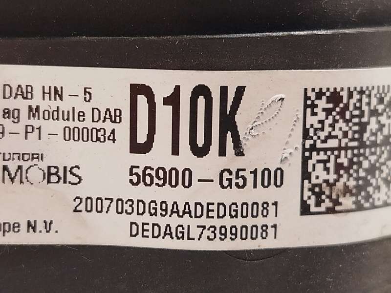 Recambio de airbag delantero izquierdo para kia niro referencia OEM IAM 56900G5100WK - Blanco 4
