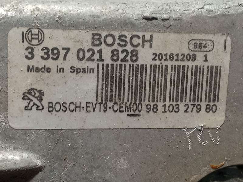 Recambio de motor limpia delantero para peugeot 308 ii (lb_, lp_, lw_, lh_, l3_) 1.6 bluehdi 120 referencia OEM IAM 9810327980 - Blanco 4