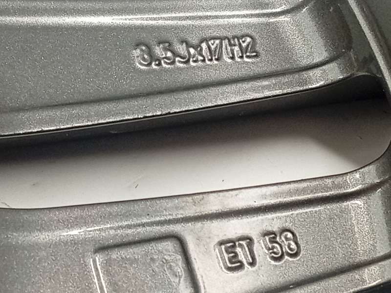 Recambio de llanta para mercedes-benz clase c (w204) c 220 cdi (204.002) referencia OEM IAM A2044019702 - Negro 9