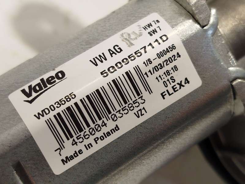 Recambio de motor limpia trasero para seat arona (kj7, kjp) 1.0 tsi referencia OEM IAM 5G0955711D  WD03585 - Gris 4