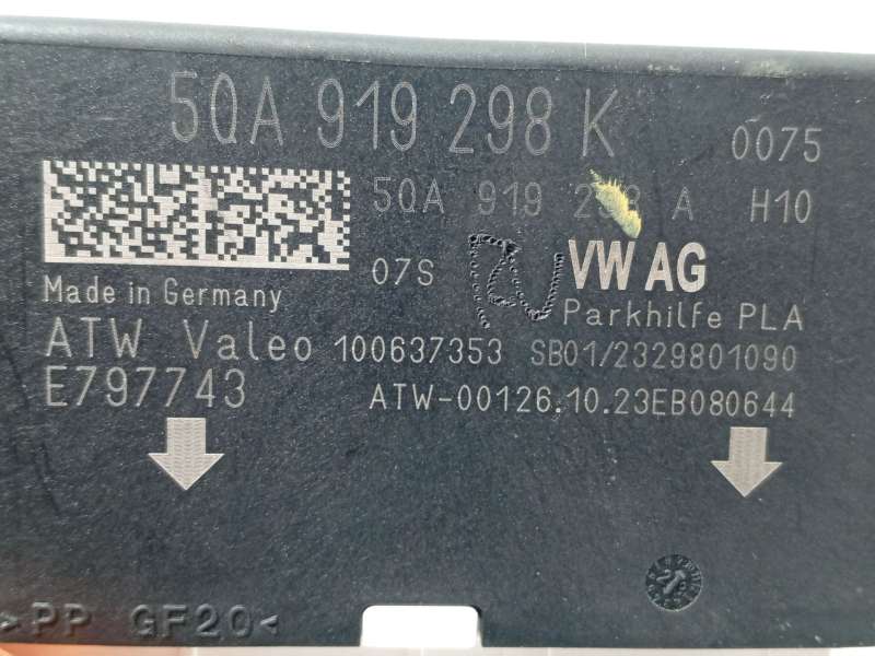 Recambio de modulo electronico para seat arona (kj7, kjp) 1.0 tsi referencia OEM IAM 5QA919298K 4