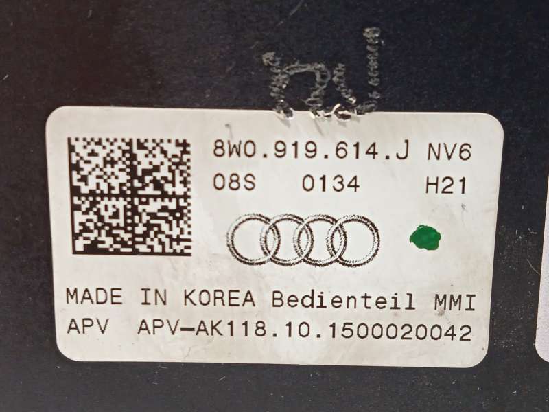 Recambio de mando multifuncion para audi a5 (f53, f5p) 2.0 tfsi referencia OEM IAM 8W0919614J 6