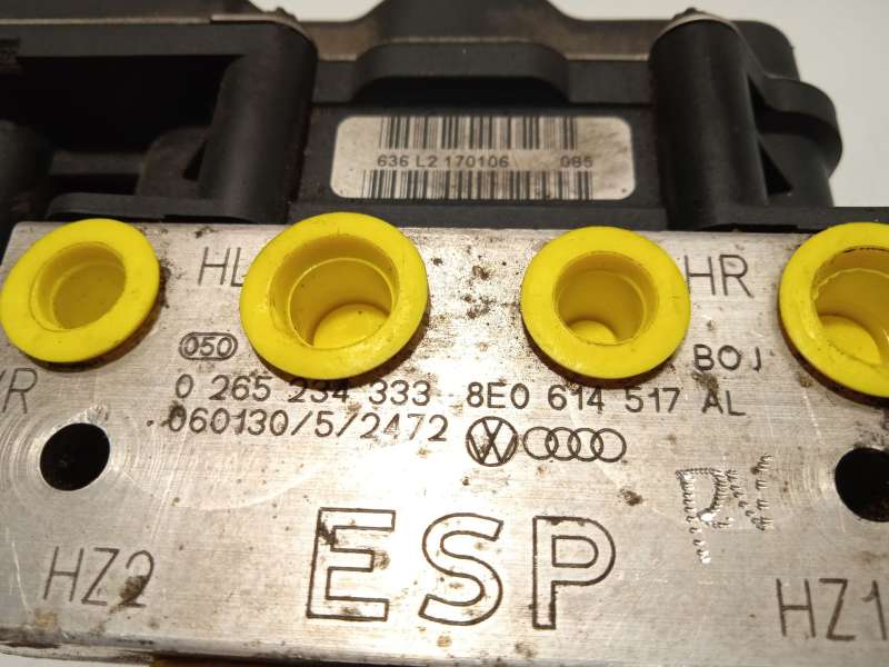 Recambio de abs para audi a4 b7 (8ec) 2.0 tdi referencia OEM IAM 8E0614517AL 8E0910517E 0265234333 6