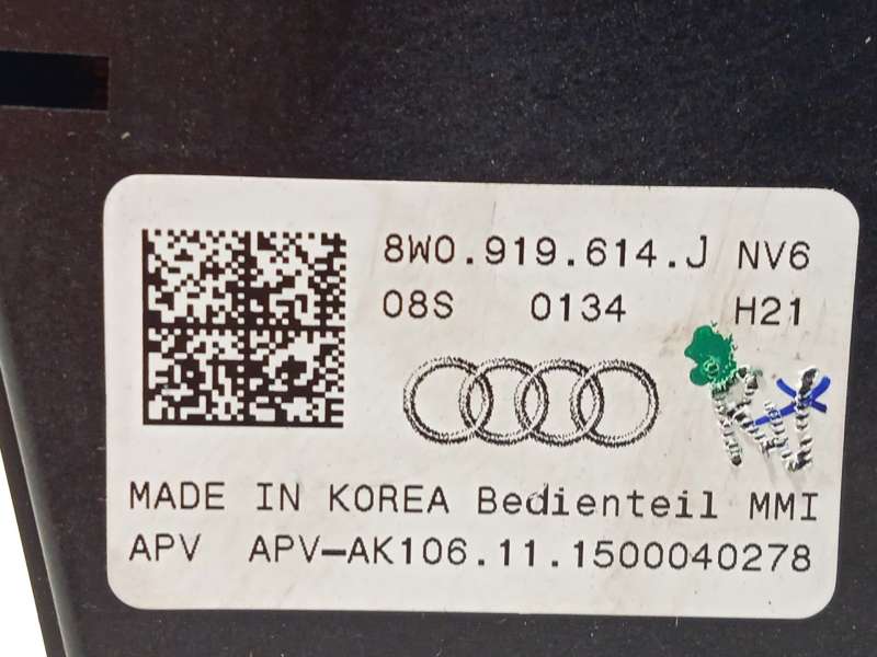Recambio de mando multifuncion para audi a5 (f53, f5p) 2.0 tfsi referencia OEM IAM 8W0919614J 6