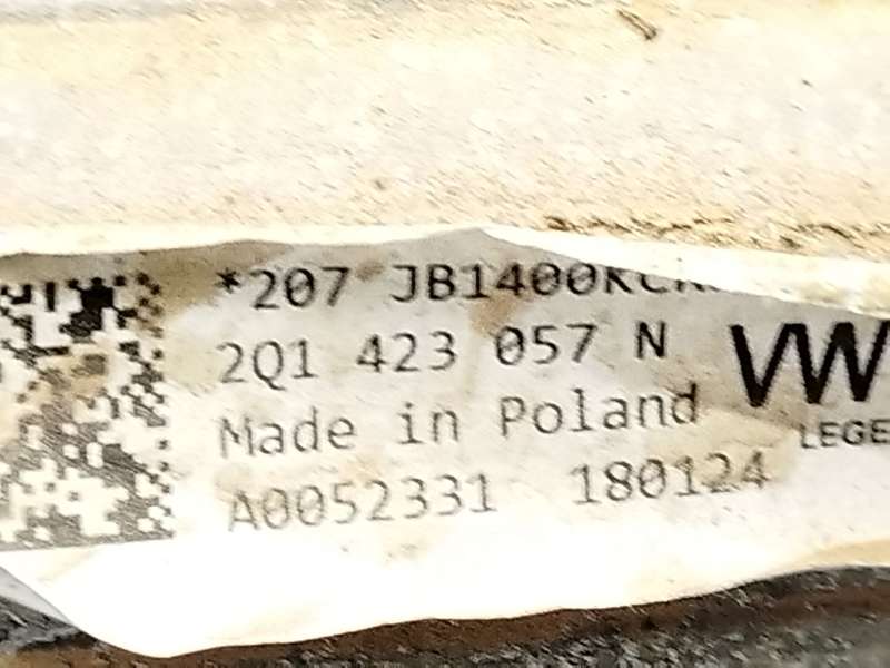 Recambio de cremallera direccion para volkswagen polo vi (aw1, bz1, ae1, bz3) 1.0 tsi referencia OEM IAM 2Q1423057N 2Q1423061D - Gris 3