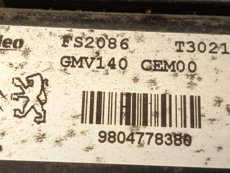 Recambio de electroventilador para peugeot 508 i (8d_) 1.6 bluehdi 120 referencia OEM IAM 9804778380 9804778380 1253R4 3