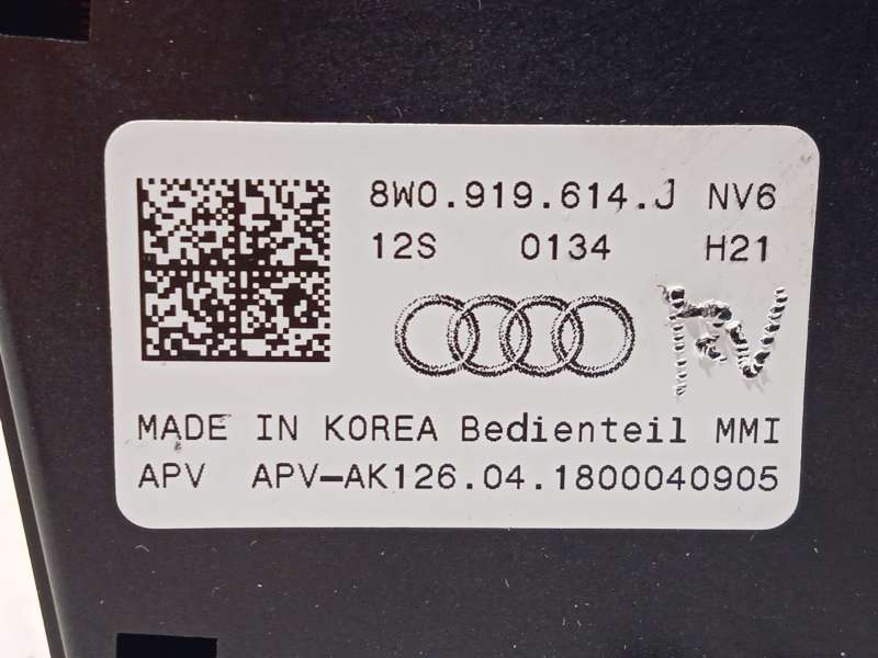 Recambio de mando multifuncion para audi a5 (f53, f5p) 2.0 tfsi referencia OEM IAM 8W0919614J 6