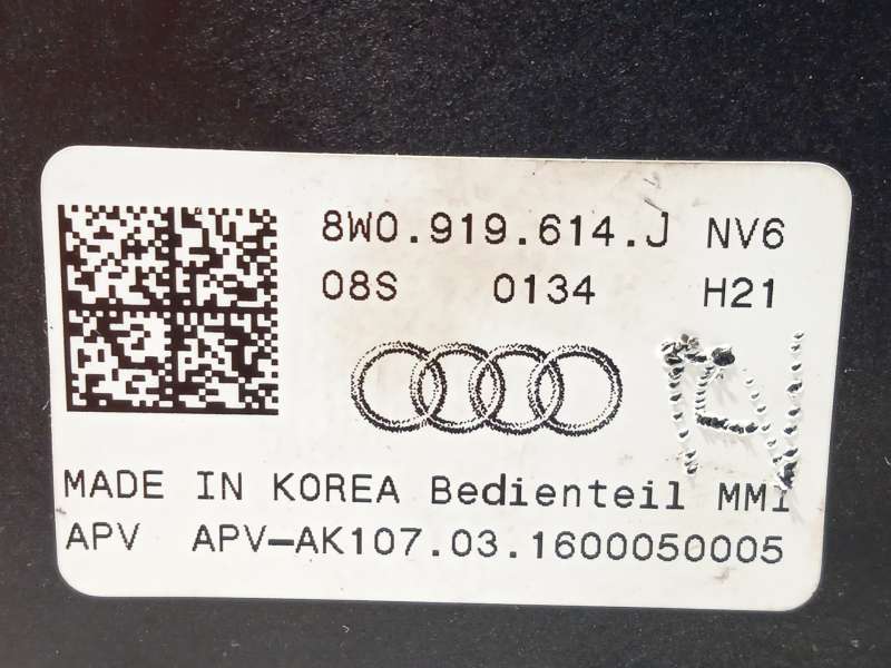 Recambio de mando multifuncion para audi a5 (f53, f5p) 2.0 tfsi referencia OEM IAM 8W0919614J 6