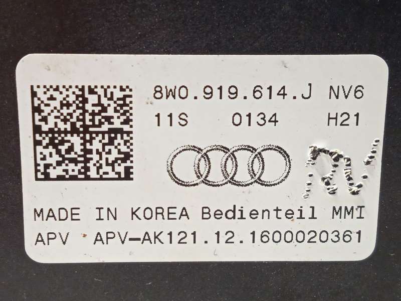 Recambio de mando multifuncion para audi a5 (f53, f5p) 2.0 tfsi referencia OEM IAM 8W0919614J 6