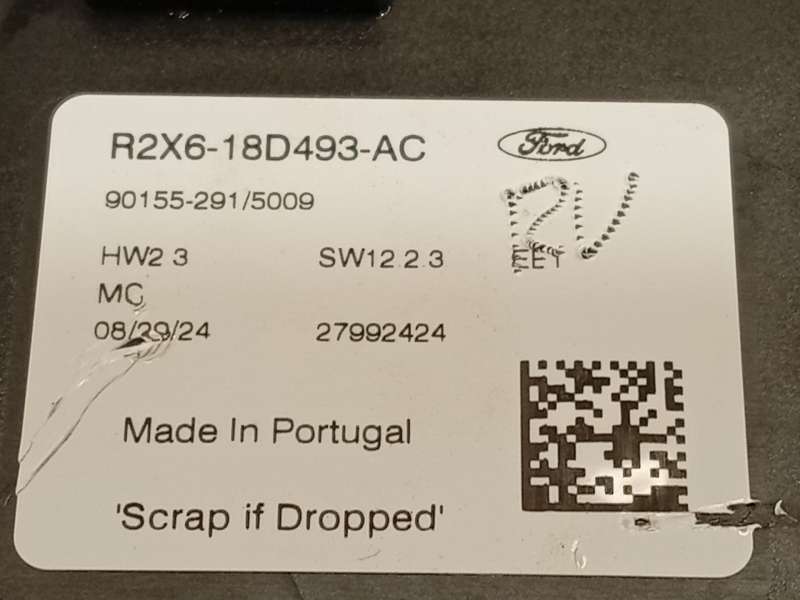 Recambio de modulo electronico para ford transit courier b460 furgón/monospace 1.5 ecoblue referencia OEM IAM R2X618D493AC 27454 3