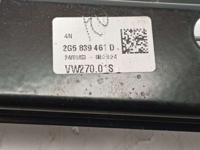 Recambio de elevalunas trasero izquierdo para volkswagen polo vi (aw1, bz1, ae1, bz3) 1.0 tsi referencia OEM IAM 2G6839461D 5Q09 - Gris 5