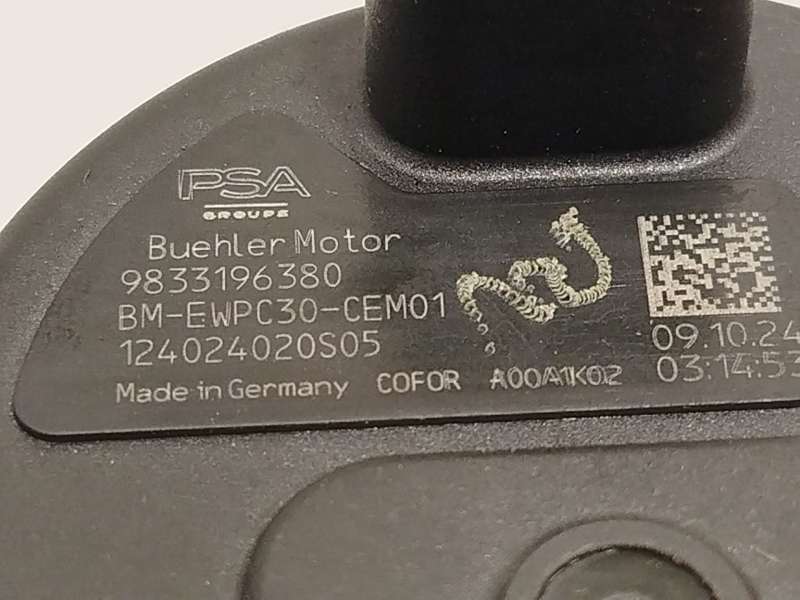 Recambio de bomba agua para peugeot 208 ii (ub_, up_, uw_, uj_) 1.2 puretech 100 referencia OEM IAM 9833196380 - Gris 6
