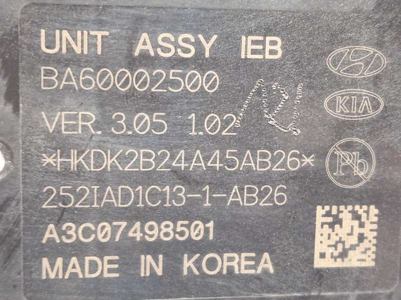 Recambio de abs para hyundai ioniq (ae) 1.6 gdi hybrid referencia OEM IAM 58500G2750 BA60002500 BA10002500 - Gris 6