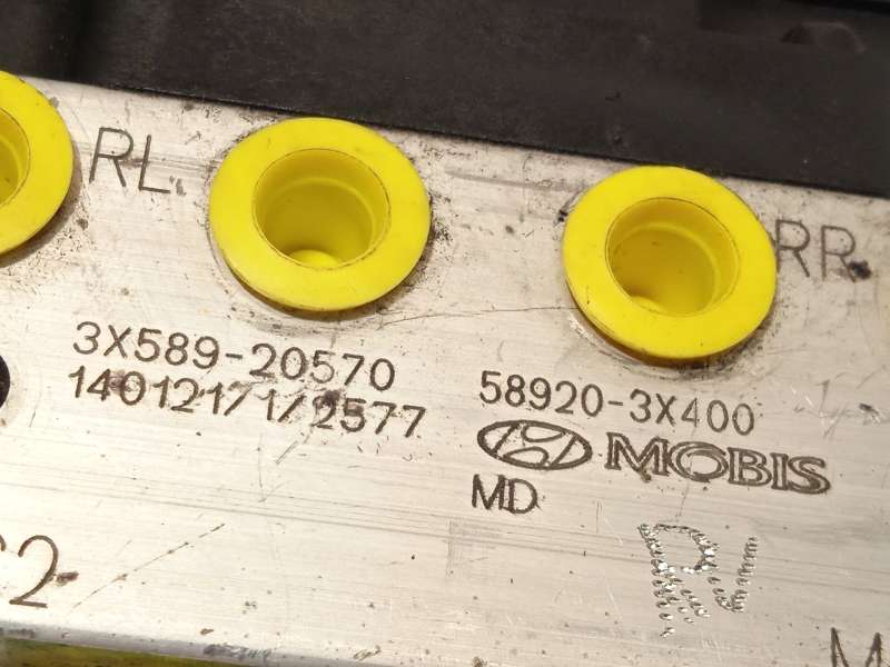 Recambio de abs para hyundai elantra v sedán (md, ud) 1.6 referencia OEM IAM 589203X400 6158945200 3X58920570 6