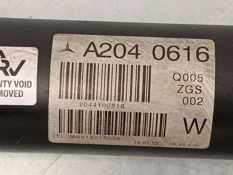 Recambio de transmision central para mercedes-benz clase c (w204) c 220 cdi (204.002) referencia OEM IAM A2040616 A2044100616 - Negro 5