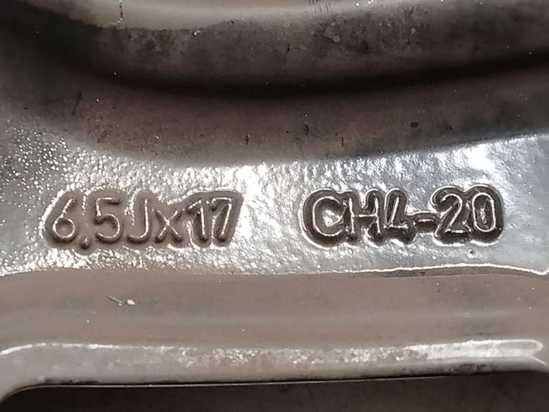 Recambio de llanta para citroën c3 iii (sx) 1.2 thp 110 referencia OEM IAM 9835862077 98358620XY - Gris 7