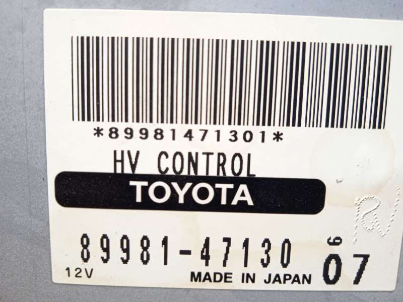 Recambio de modulo electronico para toyota prius liftback (_w2_) 1.5 hybrid (nhw20_) referencia OEM IAM 8998147130 - Negro 4
