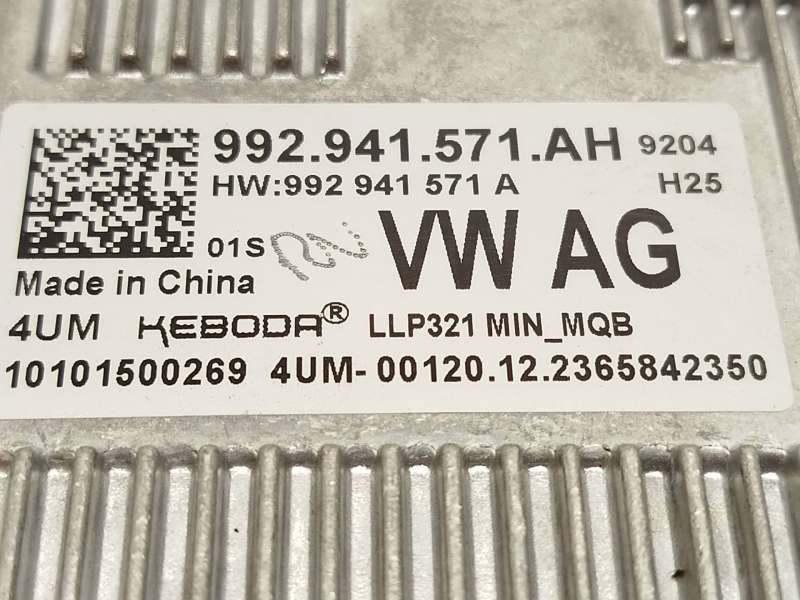 Recambio de centralita led izquierda para volkswagen t-roc (a11, d11) 1.0 tsi referencia OEM IAM 992941571AH 3