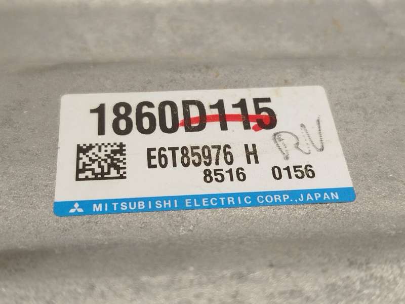 Recambio de centralita motor uce para mitsubishi eclipse cross (gk_, gl_) 1.5 t-mivec referencia OEM IAM 1860D145  E6T85976 4