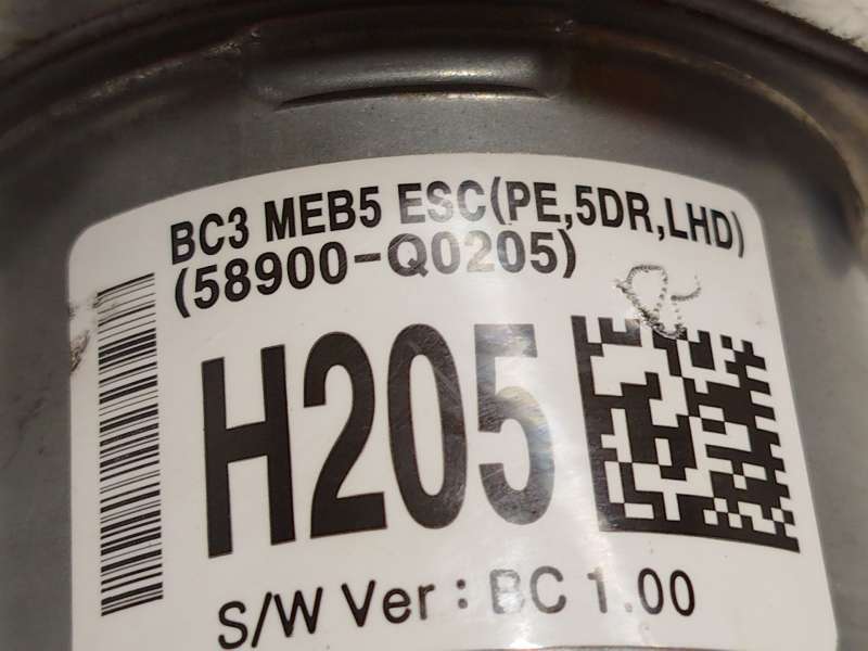 Recambio de abs para hyundai i20 iii (bc3, bi3) 1.0 t-gdi hybrid 48v referencia OEM IAM 58910Q0205 6158941600 Q058922500 6