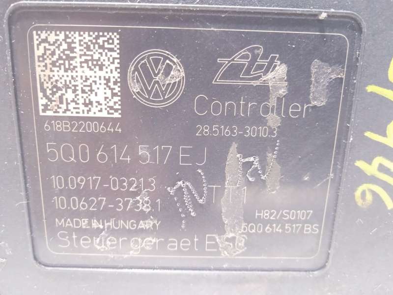 Recambio de abs para volkswagen touran (5t1) 2.0 tdi referencia OEM IAM 5Q0614517EJ 28516330103 10022016524 5