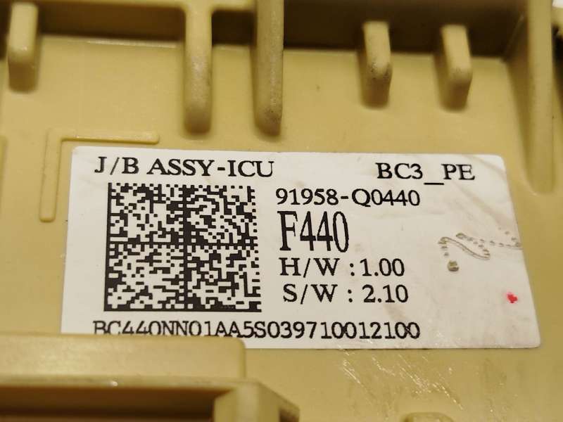 Recambio de caja reles / fusibles para hyundai i20 iii (bc3, bi3) 1.0 t-gdi hybrid 48v referencia OEM IAM 91958Q0440 4