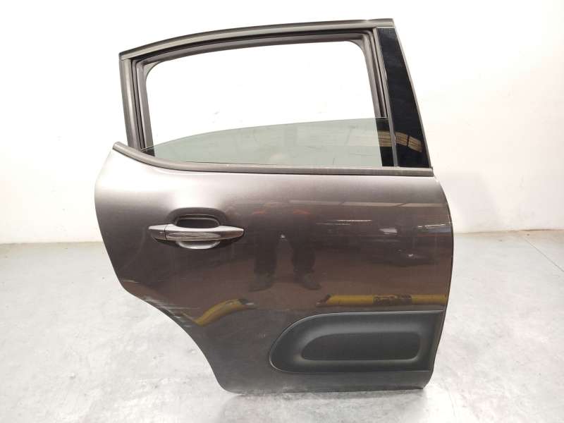 Recambio de puerta trasera derecha para citroën c3 iii (sx) 1.2 thp 110 referencia OEM IAM 9812716680 - Gris 2