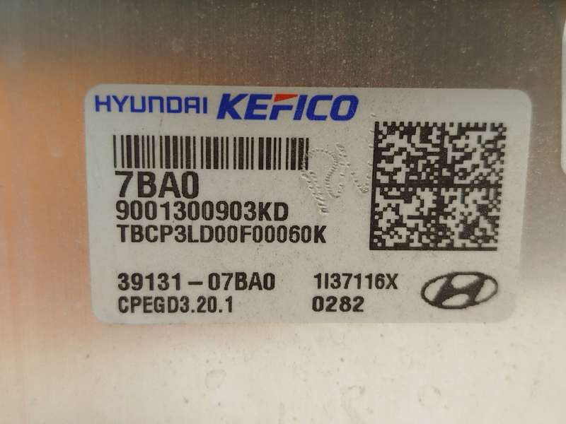 Recambio de centralita motor uce para hyundai i20 iii (bc3, bi3) 1.0 t-gdi hybrid 48v referencia OEM IAM 3913107BA0  9001300903K 4
