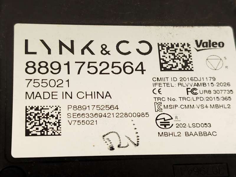Recambio de modulo electronico para lynk & co 01 phev referencia OEM IAM 8891752564 - Negro 4